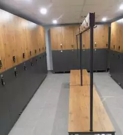 Çift Renk Iki Kapaklı Compact Soyunma Dolapları