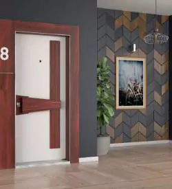 Countre 3D Daire Çelik Kapısı