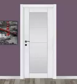 Likya Camlı Melamin Salon Iç Kapı, Melamin Kapı