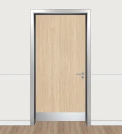 Niagara Oak Alüminyum Kasalı Laminat Kapı - Oda Kapısı Çeşitleri
