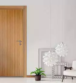 Teak Renkli Mdf Kapı Paneli, Kapı Paneli