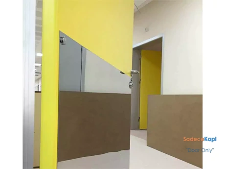 çift kanatlı laminat hastane kapıları