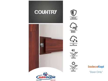 countre 3d daire çelik kapısı