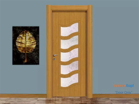 intizam camlı membran kapı bambu