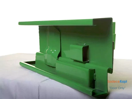 sac kasalı camlı laminat kapı