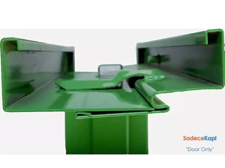sac kasalı camlı laminat kapı