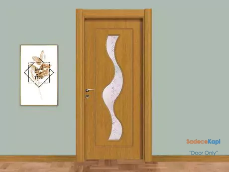 sultan boy camli pvc membran kapi bambu