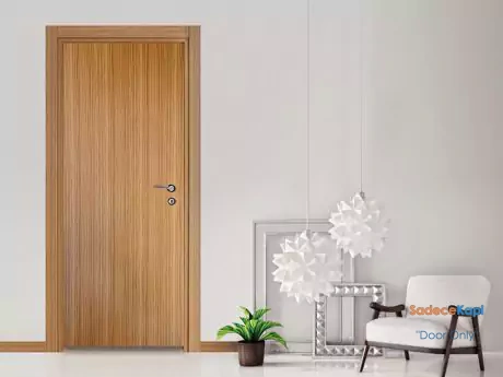 teak renkli mdf kapi paneli
