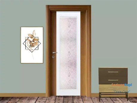 topaz boy camlı pvc membran kapı bambu