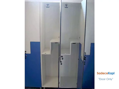 z kapaklı compact laminat soyunma dolabı